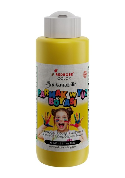 Sarı Parmak Boyası 120ml