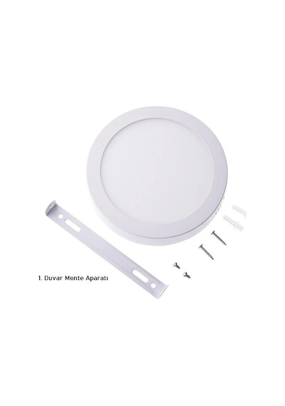 Cata Ct-5233 18 Watt Sıva Üstü Yuvarlak Led Panel Armatür Günışığı