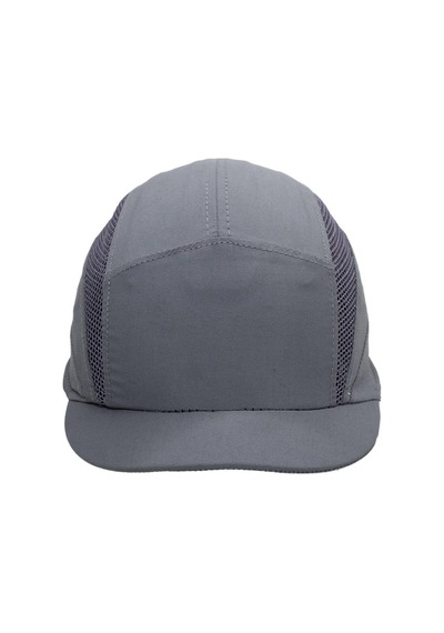 Lm01-g Darbe Emici Şapka Baret Kep Kısa Siperlikli - Gri