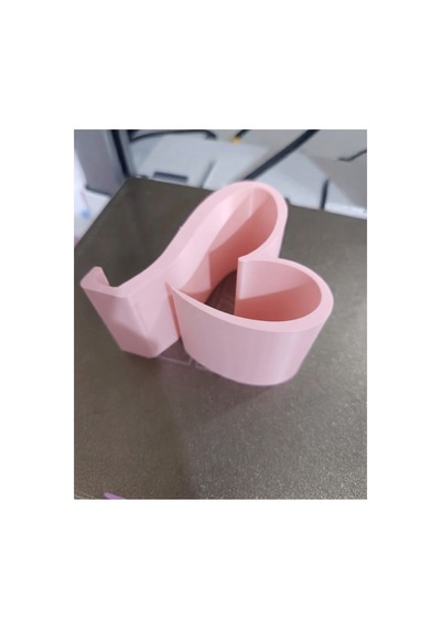 Yüksek Kalite Modern Kalp Formlu Masaüstü Telefon Ve Tablet Tutucu / Telefon Ve Tablet Standı/ Pembe - 917435987 Pembe