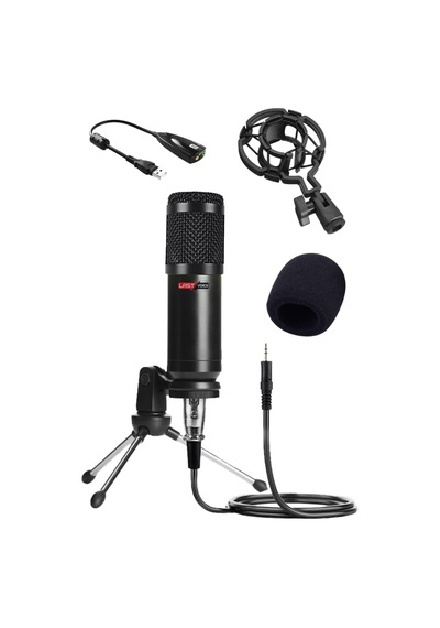 Lastvoice Bm800 Full Black Kondenser Youtuber Mikrofon, 7.1