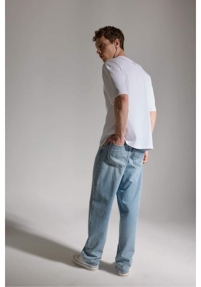 Defacto Yumuşak Dokulu Baggy Fit Jean Pantolon G4180ax26smnm39 Mavi-nm39 Defacto Yumuşak Dokulu Baggy Fit Jean Pantolon G4180ax26smnm39 Mavi-nm39