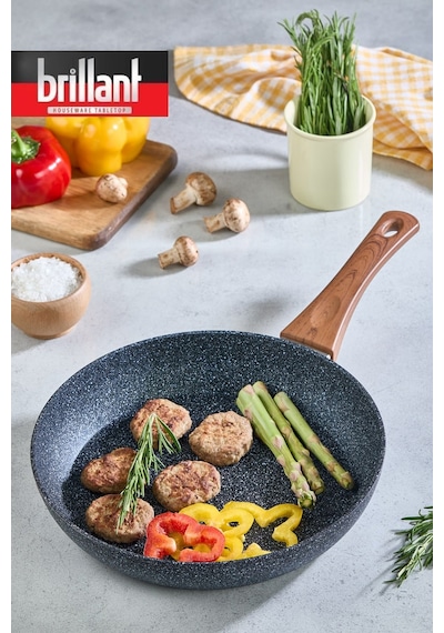 Alpha Bio Granit Tava 20 Cm Antrasit