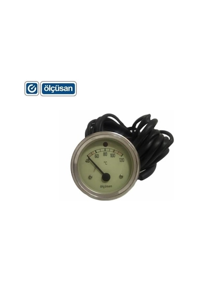 Ölçüsan Hararet Saati Civalı 5 Mt 40 C-120 C İkazlı 60 Mm