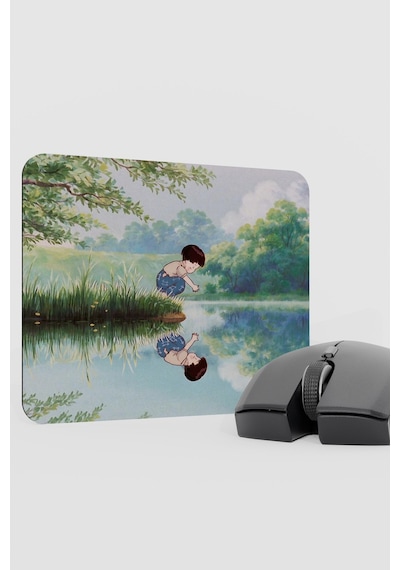 Ateşböceklerinin Mezarı Anime V1 - 22x18 Gaming Kauçuk Kaymaz Taban Mouse Pad Fare Altlığı