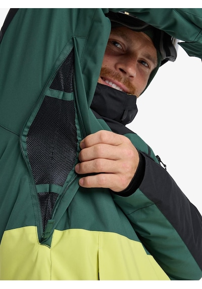 Quiksilver Sycamore Block Erkek Kayak/snowboard Montu-eqytj03503 Çok Renkli