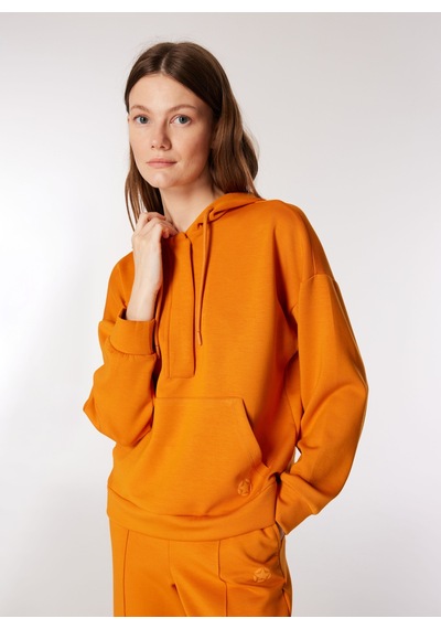 Jeep Turuncu Kadın Kapüşonlu Loose Fit Sweatshirt J4wl-swt7044