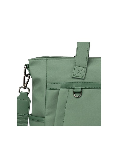 Smart Bags Twill Dimi Kumaş Kadın Omuz Çantası 3331 Yeşil