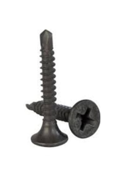 Matkap Uçlu Alçıpan Vidası Siyah Vida 3.5 x 35 MM 100 Adet