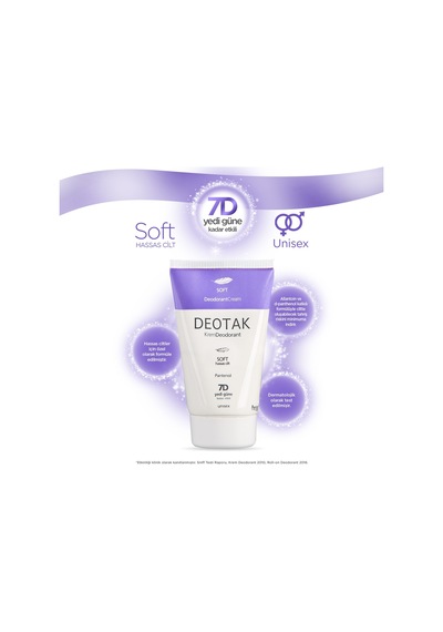Deotak Krem Deodorant 35ml Soft Hassas Cilt 2 Li Set