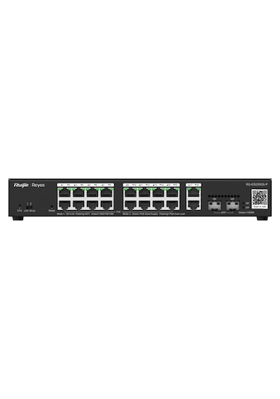 Ruıjıe Reyee Rg-es220gs-p 20port, 16 Port Gigabit Poe, 250w, 2 Port Gigabit Uplink, 2 Port Sfp, Col