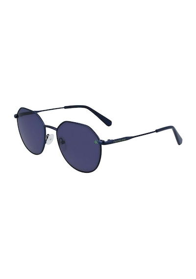 Calvin Klein Jeans Ckj 23201s 400 55 Unisex Geometrik Lacivet Metal Güneş Gözlüğü