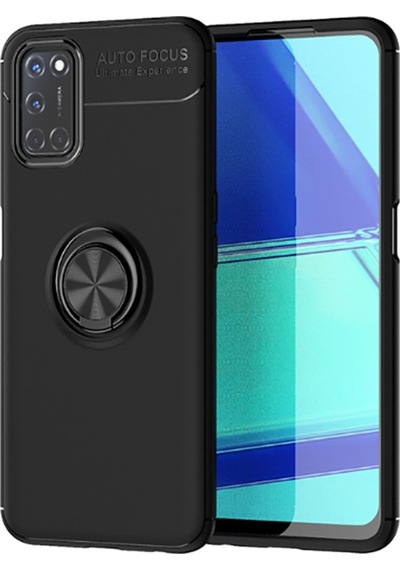 Oppo Reno A72 Kılıf Yüzüklü Magnetli Ravel Case