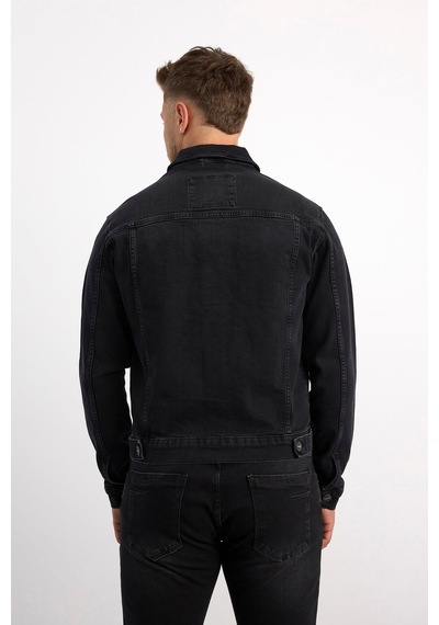 Vigoss Actıon Erkek Battal Denim Ceket B96234-73537 Siyah-aw15