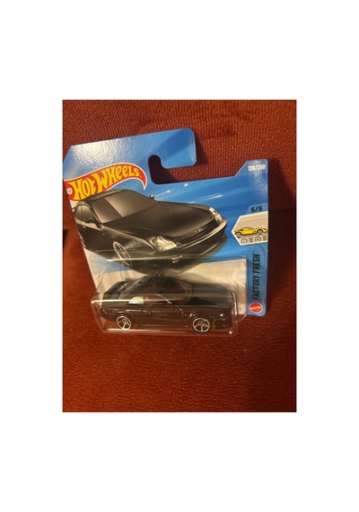 98 Honda Prelude - Siyah - Jjj89 1/64 Çok Renkli