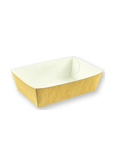 Kumpir Kutusu / Konik Tava Büyük Boy 9x15x5cm 800 Adet