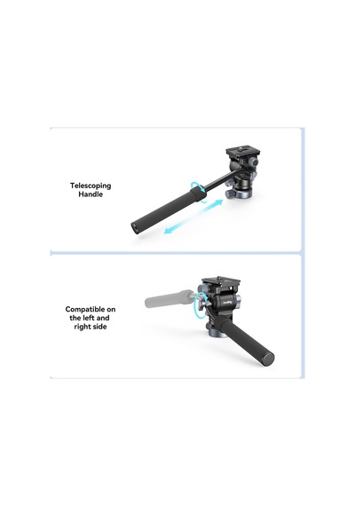 Smallrig - 4170 Ch20 4kg Taşıma Kapasiteli Video Tripod Başlığı