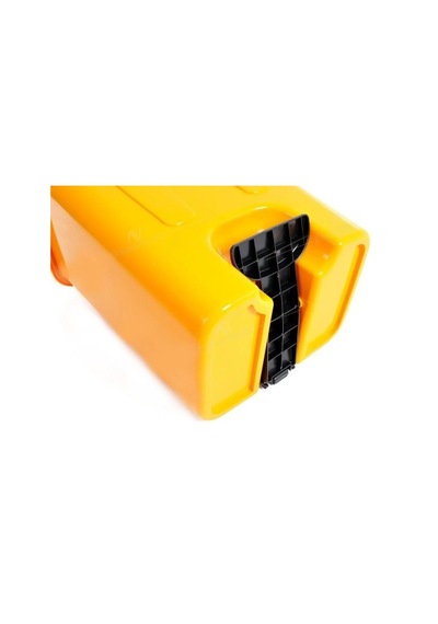 Omnipazar Sy-4255 40 Lt Köşeli Pedallı Plastik Çöp Kovası İç Kovasız Sarı
