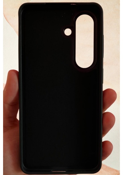 Samsung Galaxy S26 Yıldız Tozu Premium Siyah Silikon Kılıf