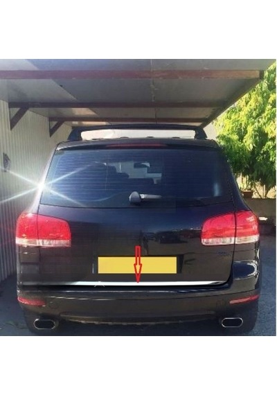 Vw Touareg 2003 - 2009 Bagaj Alt Çıtası Paslanmaz Çelik N11.3918