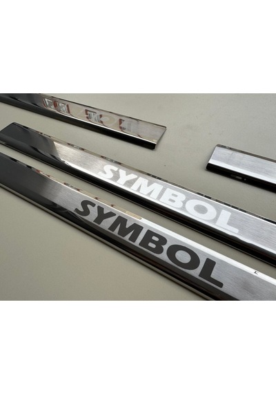 Renault Symbol Krom Kapı Eşiği Takımı 2009-2013 Arası Paslanmaz Çelik Rnsymeş0000001