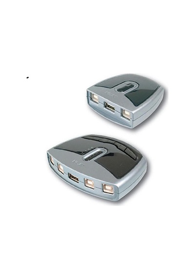 Aten-us221a Usb Arayüzüne Sahip Cihazları Paylaştıran Switch, Usb 2.0, 2 Pc, 1 Usb Cihaz
