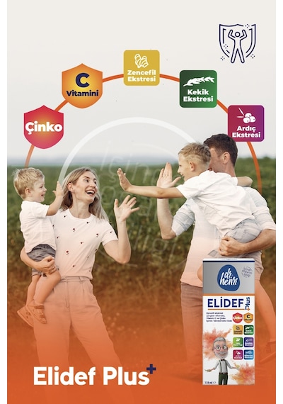 Dr. Henri Elidef Zencefil C Vitamini ve Çinko İçeren Takviye Edici Gıda 150 ML