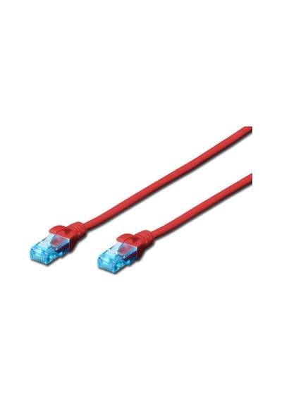 Beek Bc-u5010r 1 Mt Cat5e U/utp Awg26 Kırmızı Patch Cord Kablo