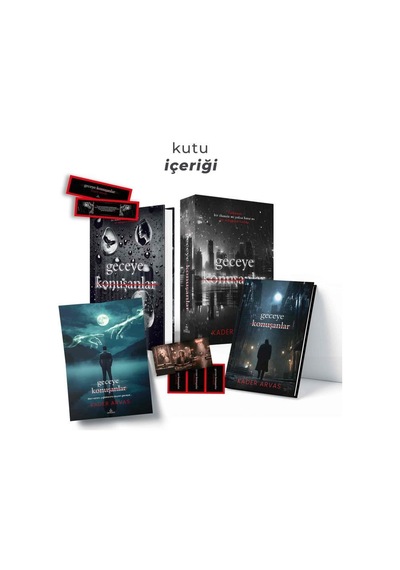 Geceye Konuşanlar Tekli Kutu Ciltli