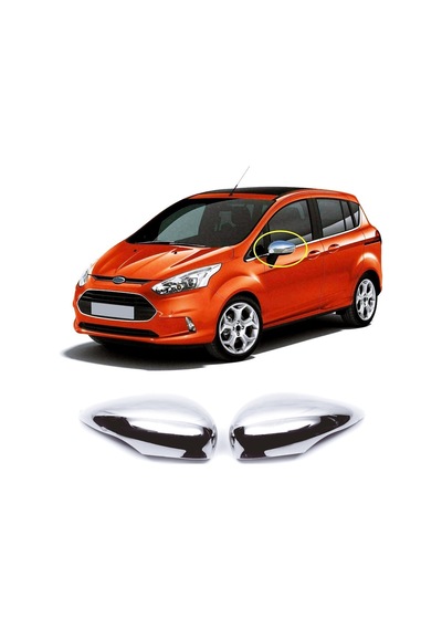 Ford B-max Krom Ayna Kapağı 2prç P.çelik 2012 Ve Üzeri