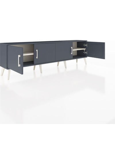Arges Tv Ünitesi 2 Raflı 4 Kapaklı 176x30x51 Antrasit-antrasit/aytaşı Antrasıt/aytası Arges Tv Ünitesi 2 Raflı 4 Kapaklı 176x30x51 Antrasit-antrasit/aytaşı Antrasıt/aytası