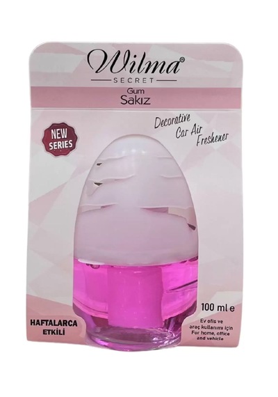 Wilma Secret Küre Oda Ve Araç Kokusu Sakız Aromalı - Ortam Koku Giderici 001