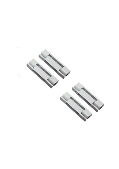 Tr 4 Adet 100mm Beyaz Zamak Menteşe - 100mm Pvc Kapı-pencere Menteşesi - Pimli 3 Parça Ustalık Gerektirmez Zmk100m Genel