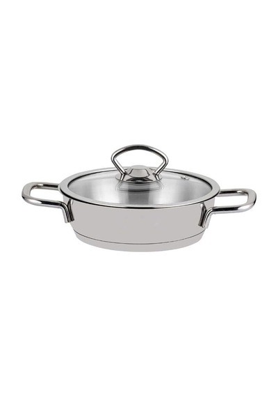Silver 6 Parça Paslanmaz Çelik Sahan Seti 16-18-20 Cm Diğer