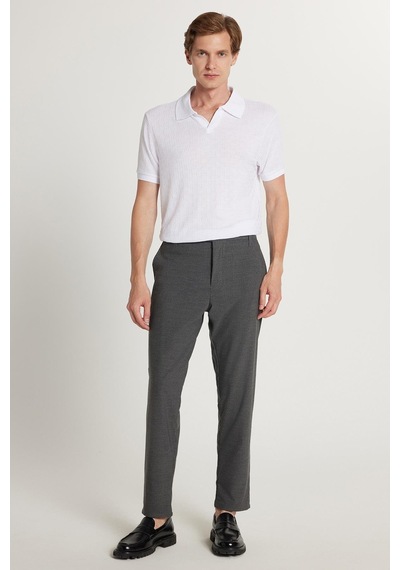 Tudors Erkek Slim Fit Dar Kesim Esnek Yan Cepli Bilek Boy Canvas Kesim Koyu Gri Pantolon-34762 Koyu Gri Tudors Erkek Slim Fit Dar Kesim Esnek Yan Cepli Bilek Boy Canvas Kesim Koyu Gri Pantolon-34762 Koyu Gri