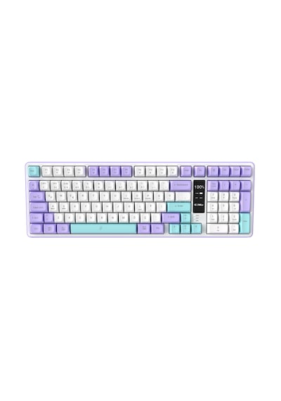 Luma Air Kablosuz 3 Modlu Lcd Ekran 100 Tuş Membran Gaming & Ofis Klavyesi