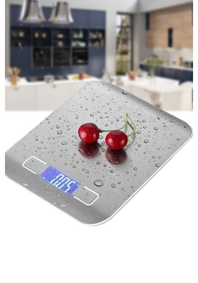 Crown 7010 5 Kg Mutfak Tartısı Lcd Ekranlı Dijital Hasas Terazisi Pilli Gri 1410 Diğer