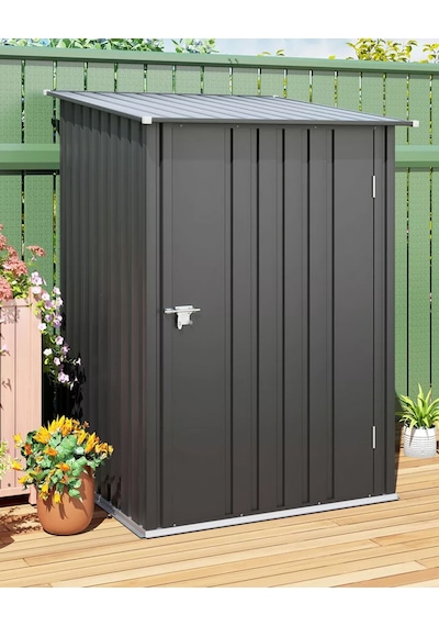 Smart Store Metal Bahçe Dolabı Antrasit Antrasit Smart Store Metal Bahçe Dolabı Antrasit Antrasit