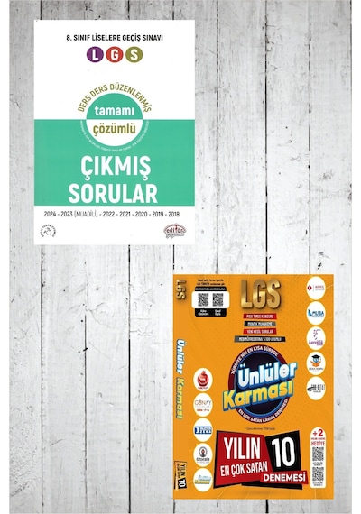 Ders Ders Düzenlenmiş Tamamı Çözümlü Çıkmış Sorular - 2025 Lgs Genel Deneme 10 Yayın 10 Deneme