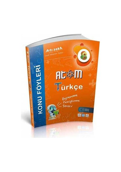 Artı Zeka Yayınları 8. Sınıf Lgs Türkçe Atom Konu Föyleri