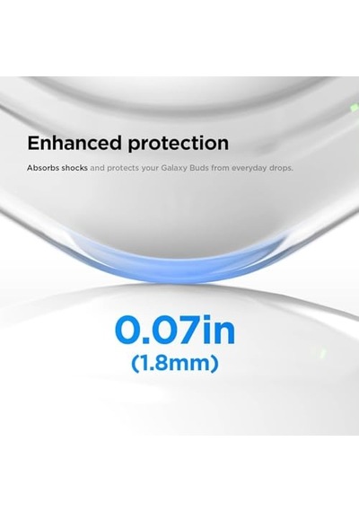 Samsung  Uyumlu - Galaxy Buds 4 Pro Kılıf Askı Aparatlı Transparan Silikon Şeffaf