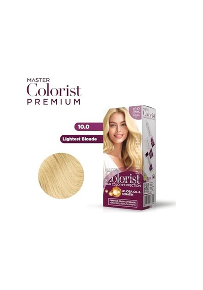 Premıum Yarı Kit Set Saç Boyası 10.0 Açık Sarı 10345436