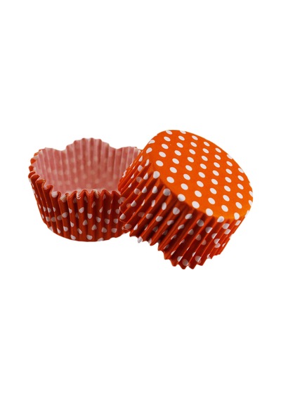 Cupcake Kalıbı Pet Kapsül Dalgalı Kek Kalıbı 65X38 Mm 100 Adet N11.1117