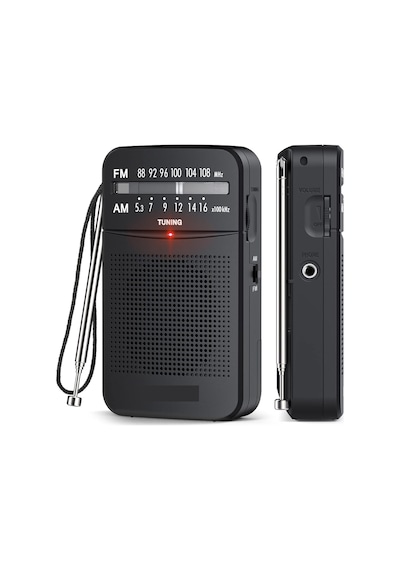 Lexroo Ht-263 Taşınabilir Am/fm Radyo Küçük Boy Cep Radyosu Pilli Radyo Knstar K-263