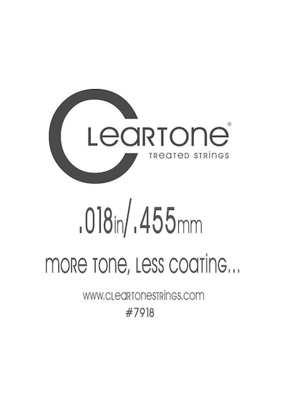 Cleartone Plain Single 018 - Tek Tel Elektro Gitar Tek Tel