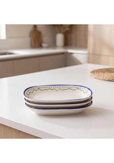 Güral Gbs Ent Otel 3lu 19 Cm.kayık Tabak Reatıf Dg 6515 Diğer