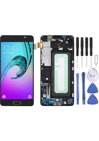 Samsung Galaxy A5 2016 A510 Lcd Uyumlu Ekran Seti Siyah Çerçeveli