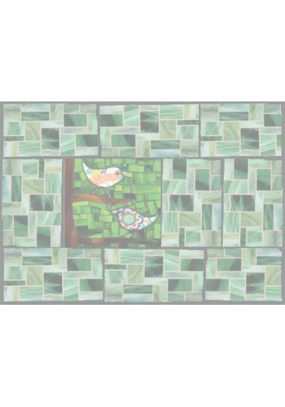 Artebella Mozaik Kolay Transfer 1570k Koyu Zemin 23x34cm