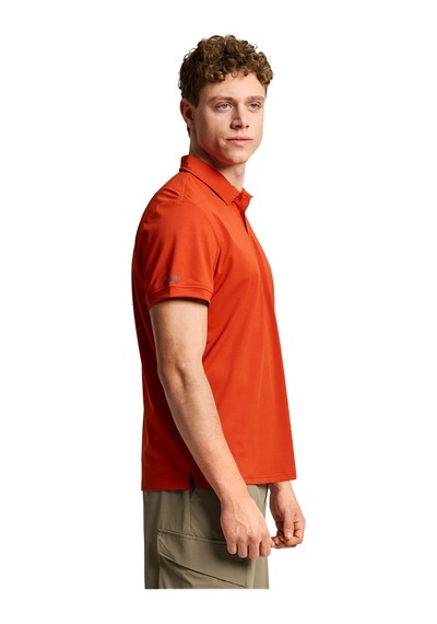 Slam Slam Tech Pique Polo Erkek Bej Tişört W37 KIREMIT