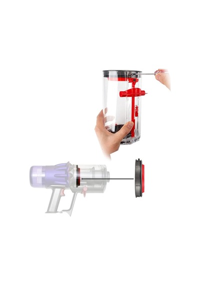 Dyson V10 ile Uyumlu Şarjlı Dikey Süpürge Toz Haznesi Contası